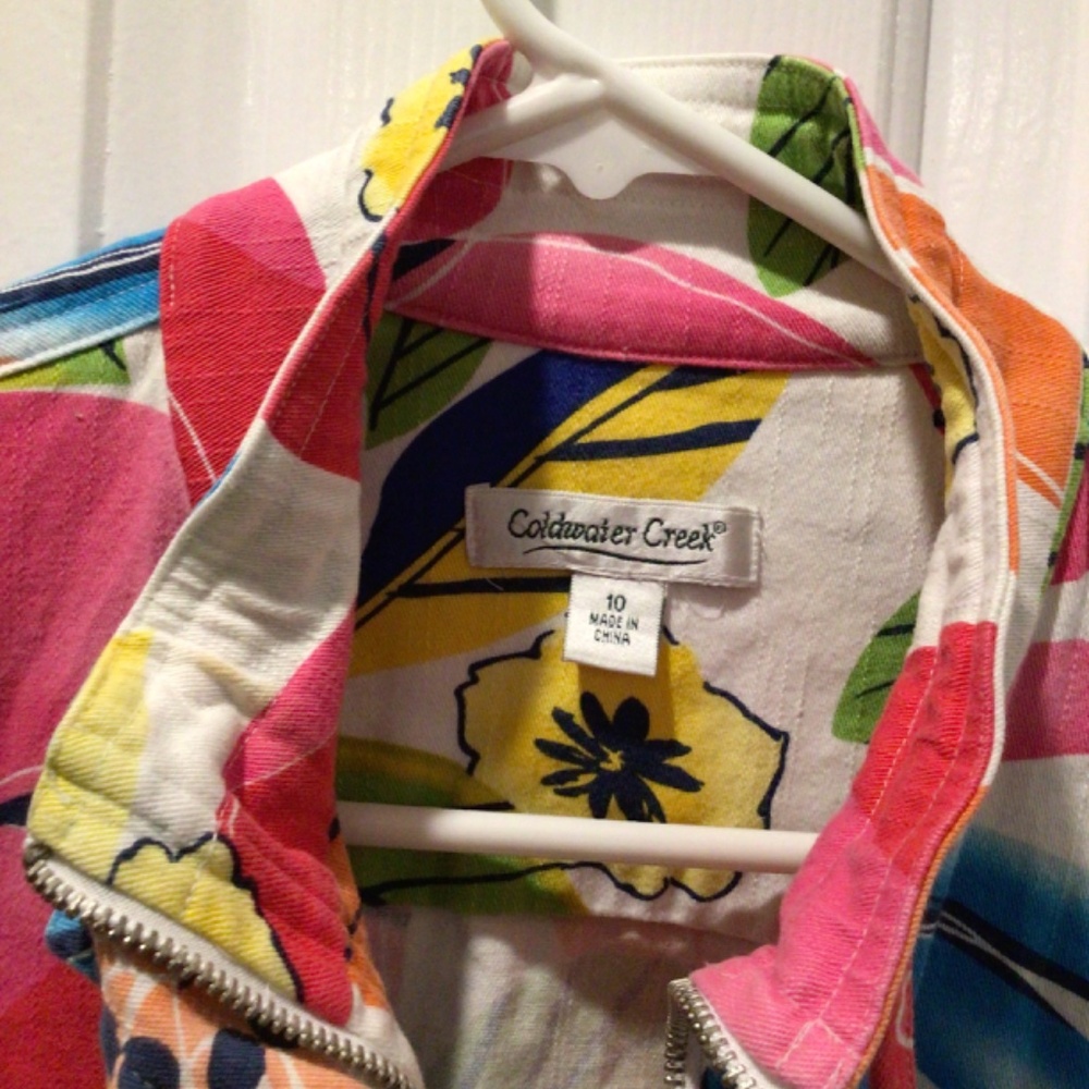 Spring  Zip Up Jacket - Picture 2 of 4
